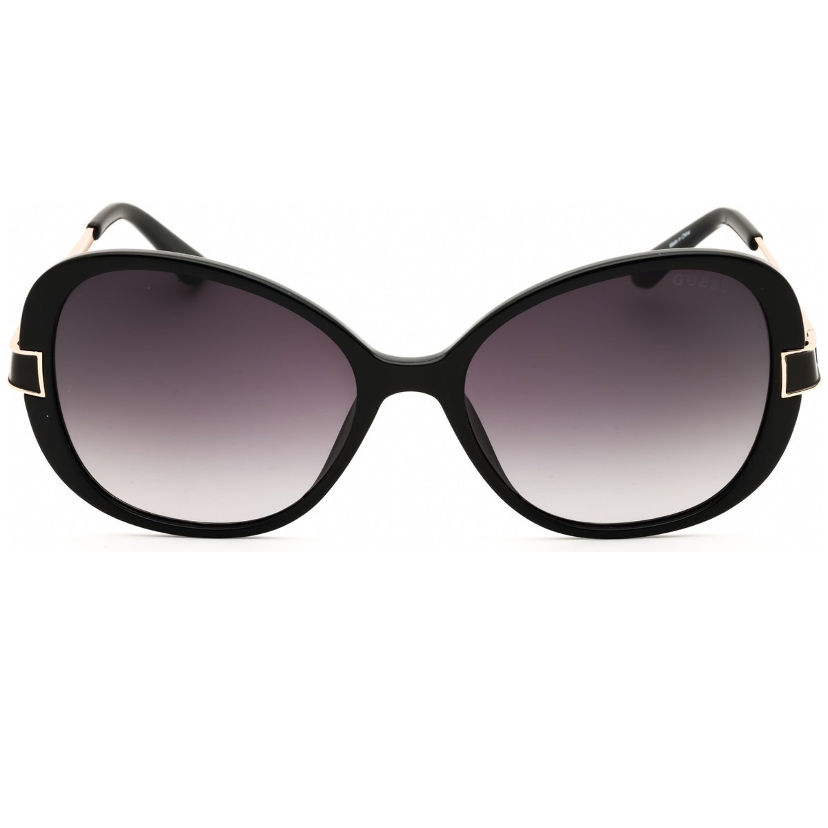 Guess Factory, Lentes de Sol, Cat Eye, Uni, GF6162 Shiny Black / Gradient Smoke - Imagen 2