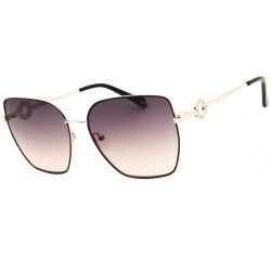 Guess Factory, Lentes de Sol, Rectangular, Mujer, GF6183 Gold / Gradient Smoke
