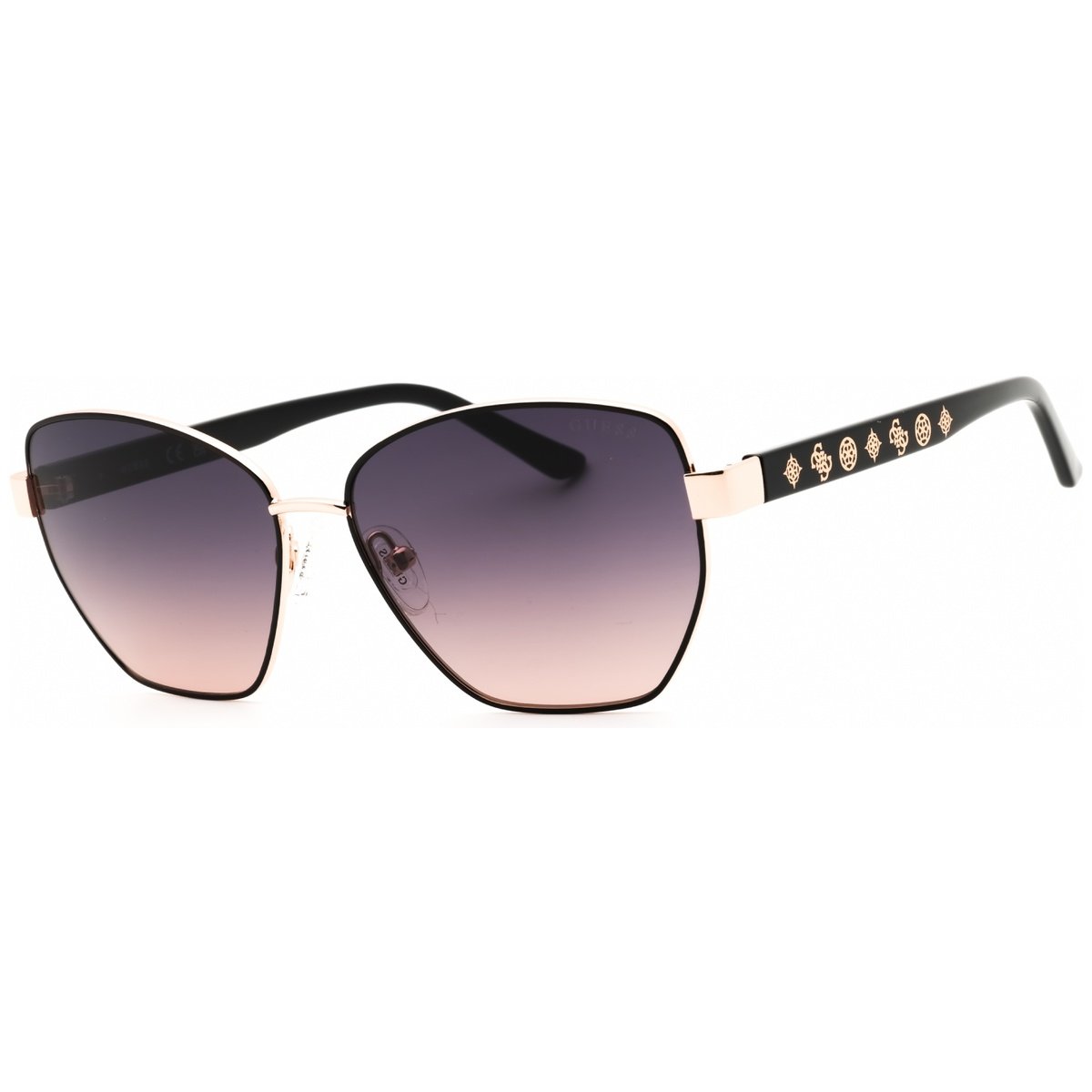 Guess, Lentes de Sol, Mujer, Cat Eye, GU00102 Black / Other / Gradient Smoke