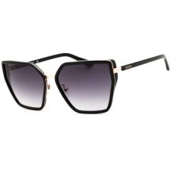 Guess, Lentes de Sol, Mujer, Cat Eye, GU7871 Shiny Black / Gradient Smoke