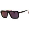 Hugo, Lentes de Sol, Rectangular, Hombre, HG 1312/S Black / Red SP