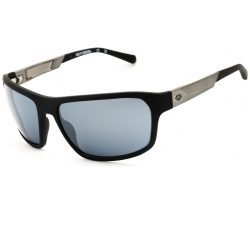 Harley Davidson, Lentes de Sol, Rectangular, Uni, HD00027 Matte Black / Mirror Smoke