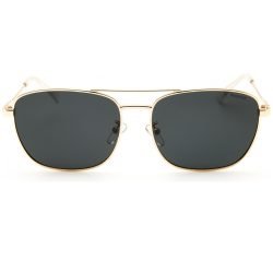 Alternative view of Polaroid, Lentes de Sol, Rectangular, Uni, 4172/G/S Gold Grey / Grey
