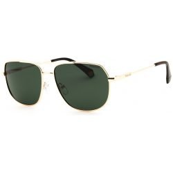 Polaroid, Lentes de Sol, Rectangular, Uni, 6195/G/S Gold Grey / Green