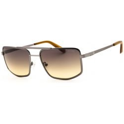 Guess, Lentes de Sol, Uni, Rectangular, GU00208 Matte Gunmetal / Gradient Smoke